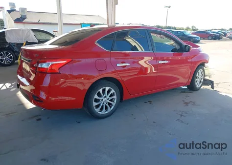 2018 Nissan Sentra Sv z USA, uszkodzony, nr VIN 3N1AB7AP6JL614433